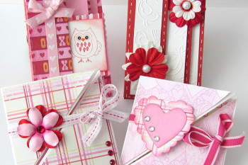 Multi Fold Valentines Cards
