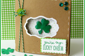 Lucky Charm Card St Patrick's Day Card
