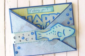 Criss Cross Father's Day Card