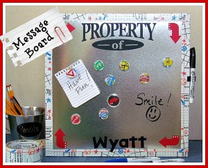 magnetic Message board