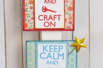DIY Keep Calm Magnets