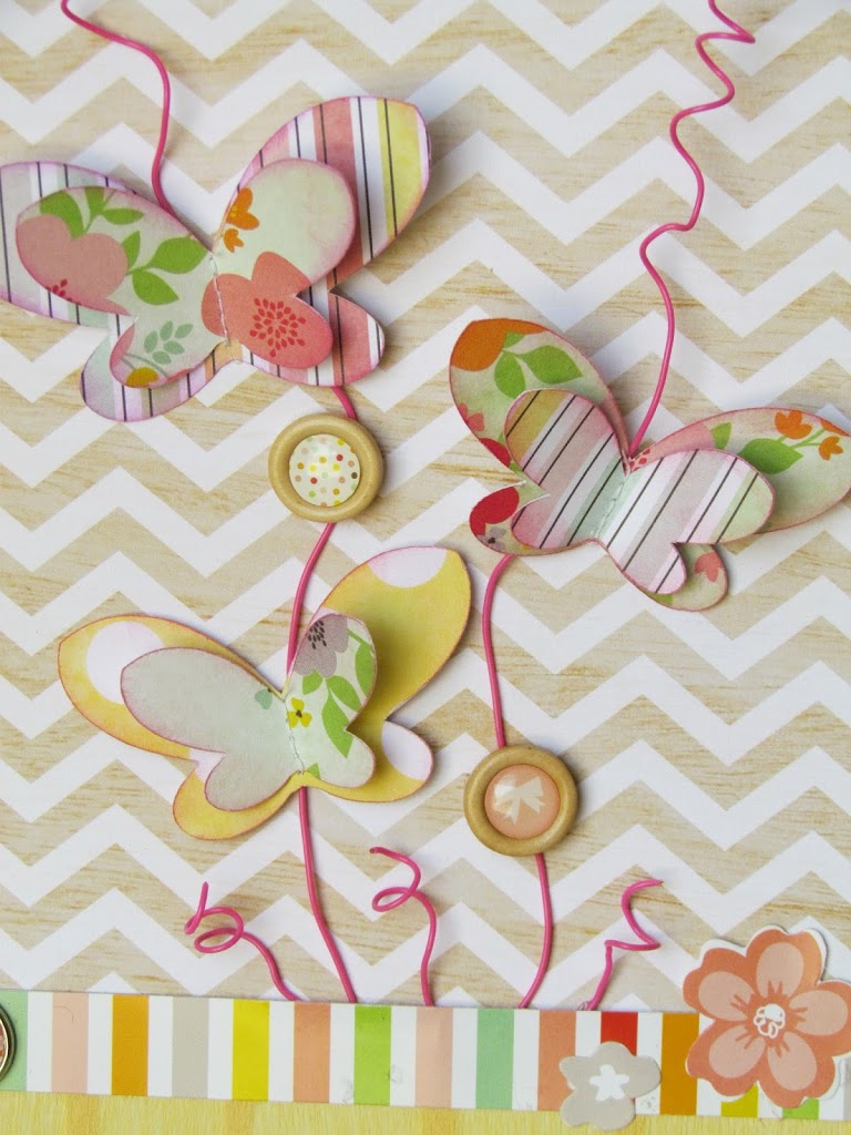 Sweet Smiles Layout @americancrafts