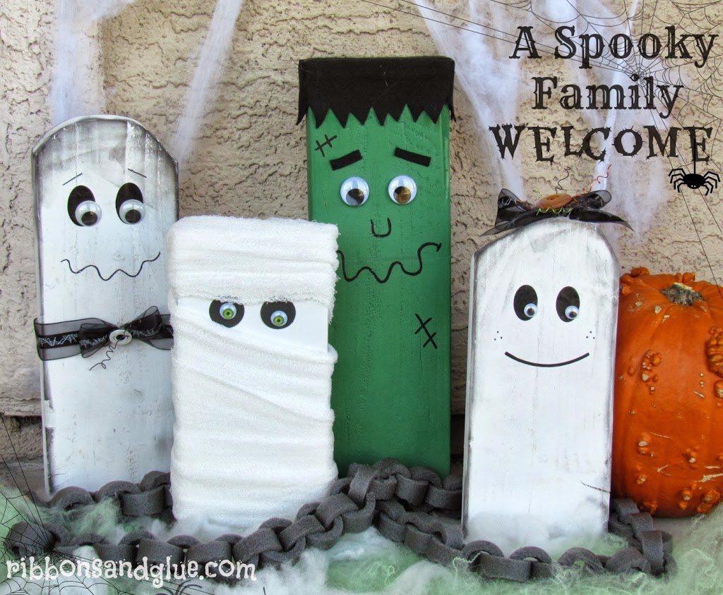 DIY Spooky Halloween family