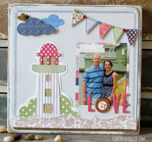 Vintage Summer Decor made with @silhouetteamerica cut files