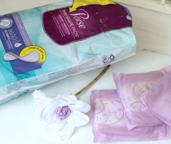 Poise Thin-Shaped Pads. #RecycleYourPeriodPad