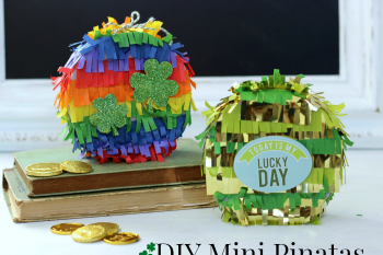 DIY St Patrick's Day Mini Pinatas