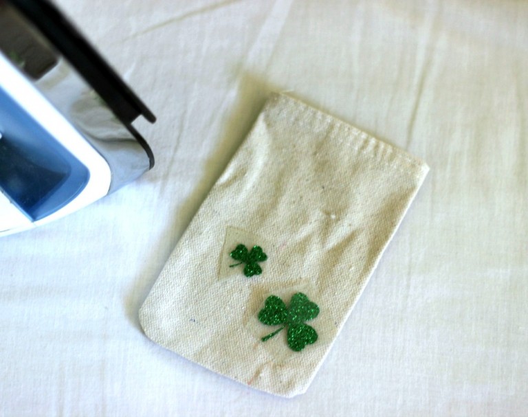 Lucky Shamrock Coin Bags